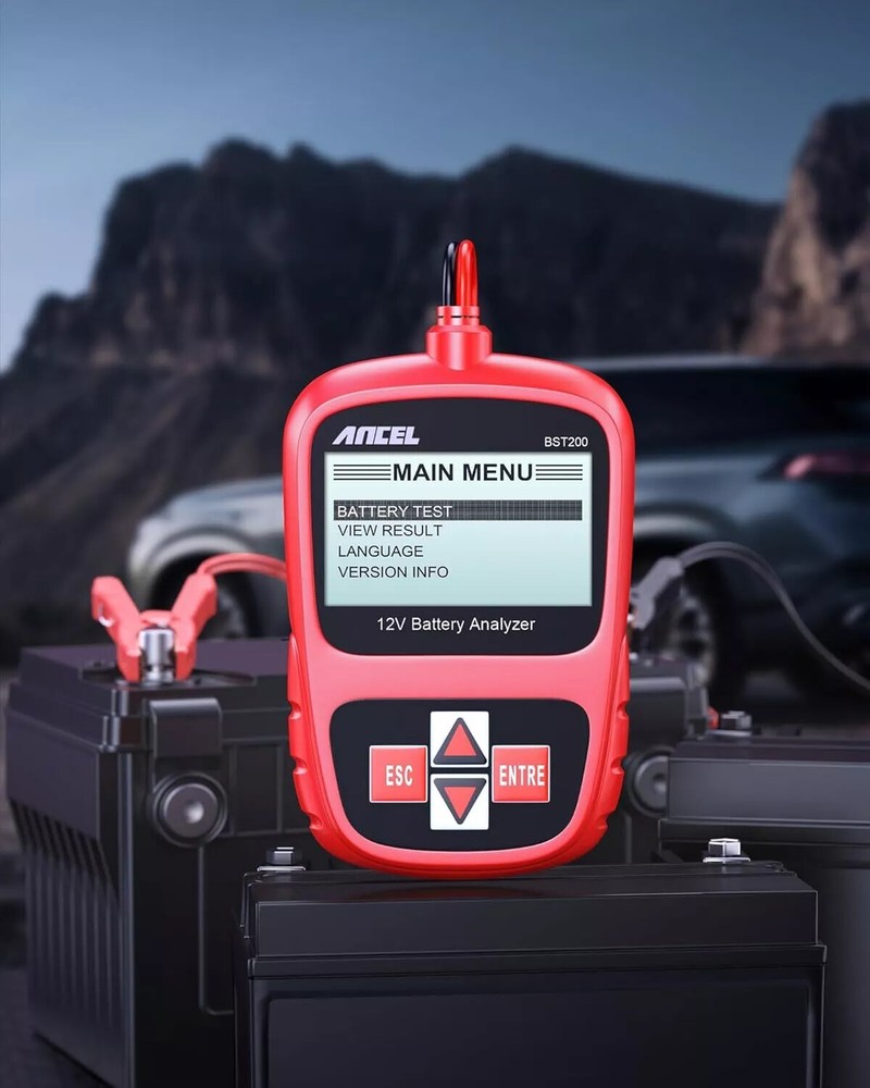 ANCEL BST200 12V Car Battery Load Tester Charging System Analyzer 100-1100CCA