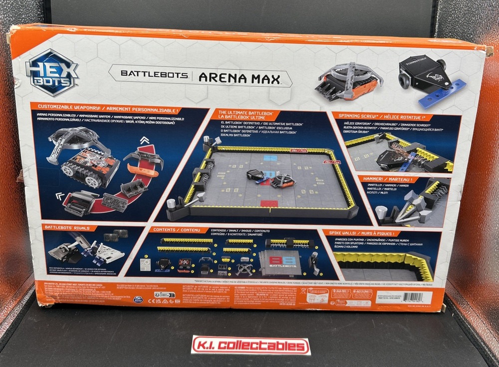 HEX Bots BattleBots Arena Max