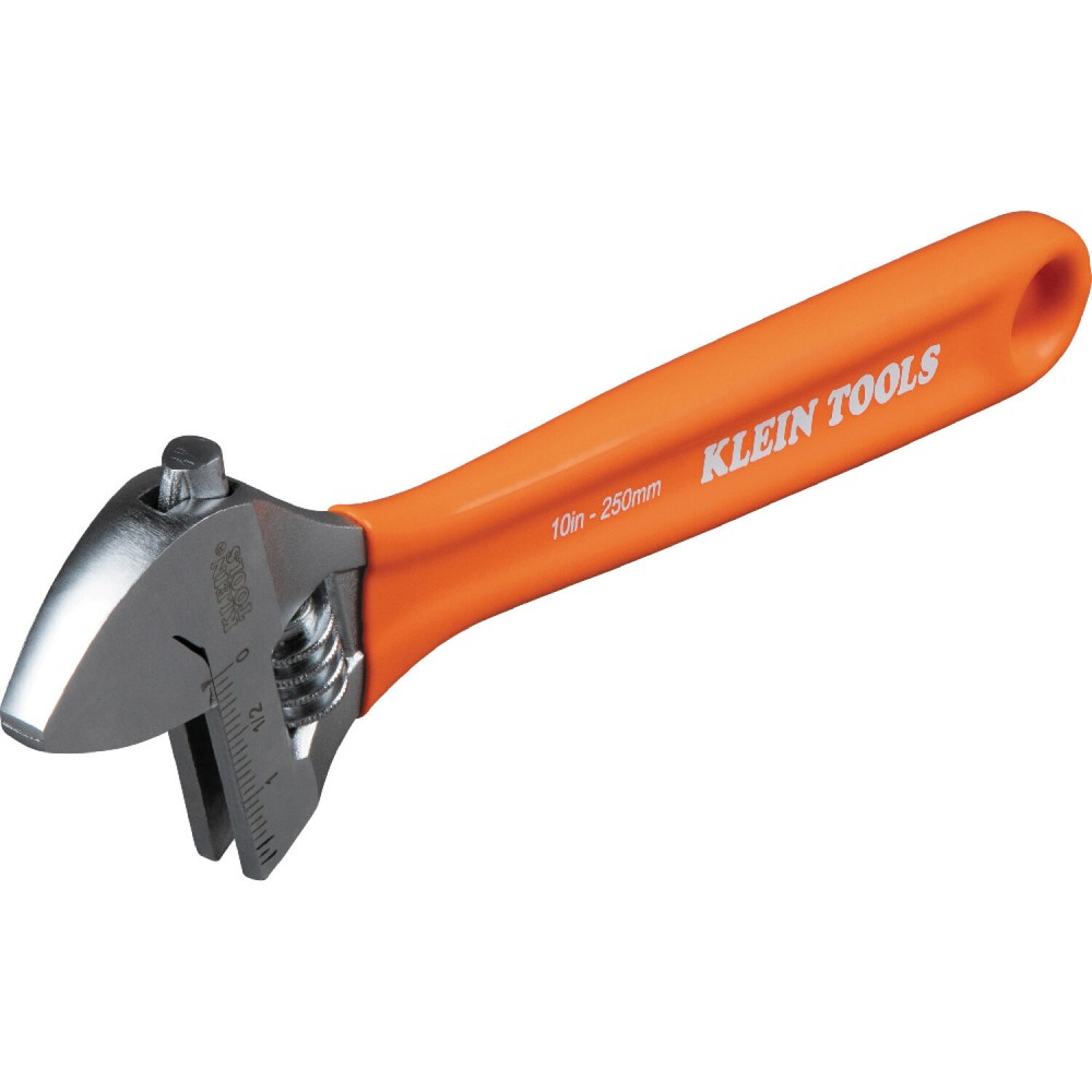 Klein Tools O50710 Extra-Capacity Adjustable Wrench, 10-Inch