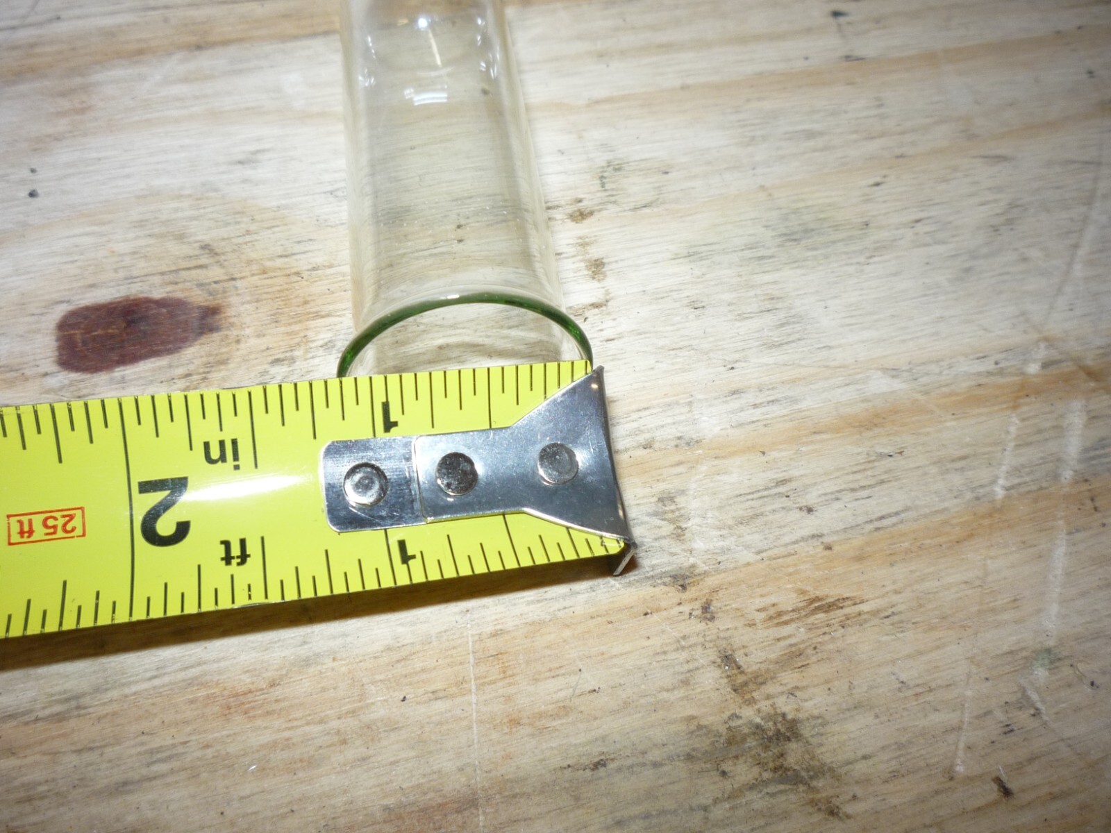 Vintage Crystal Radio Detector Glass Dome - Replacement Part