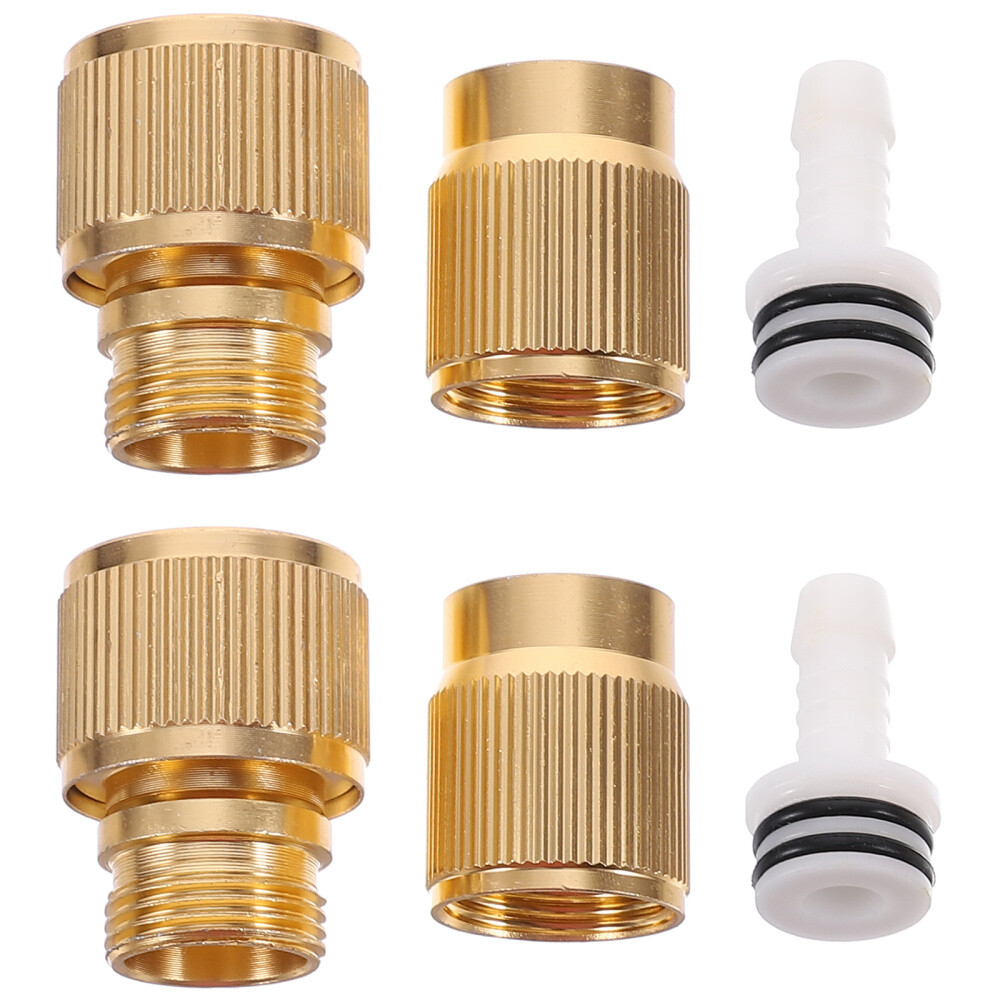 2-Pack End Connectors for Expanding Garden Hose