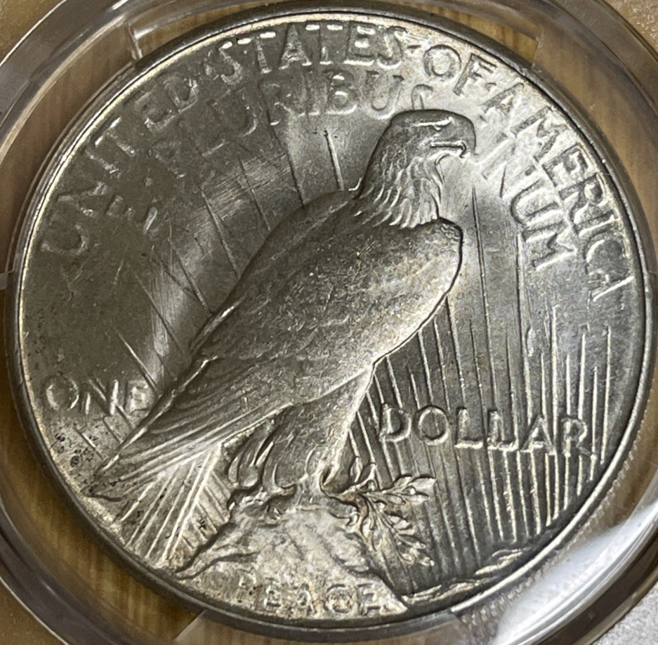 1923-S Peace Silver Dollar MS64 PCGS