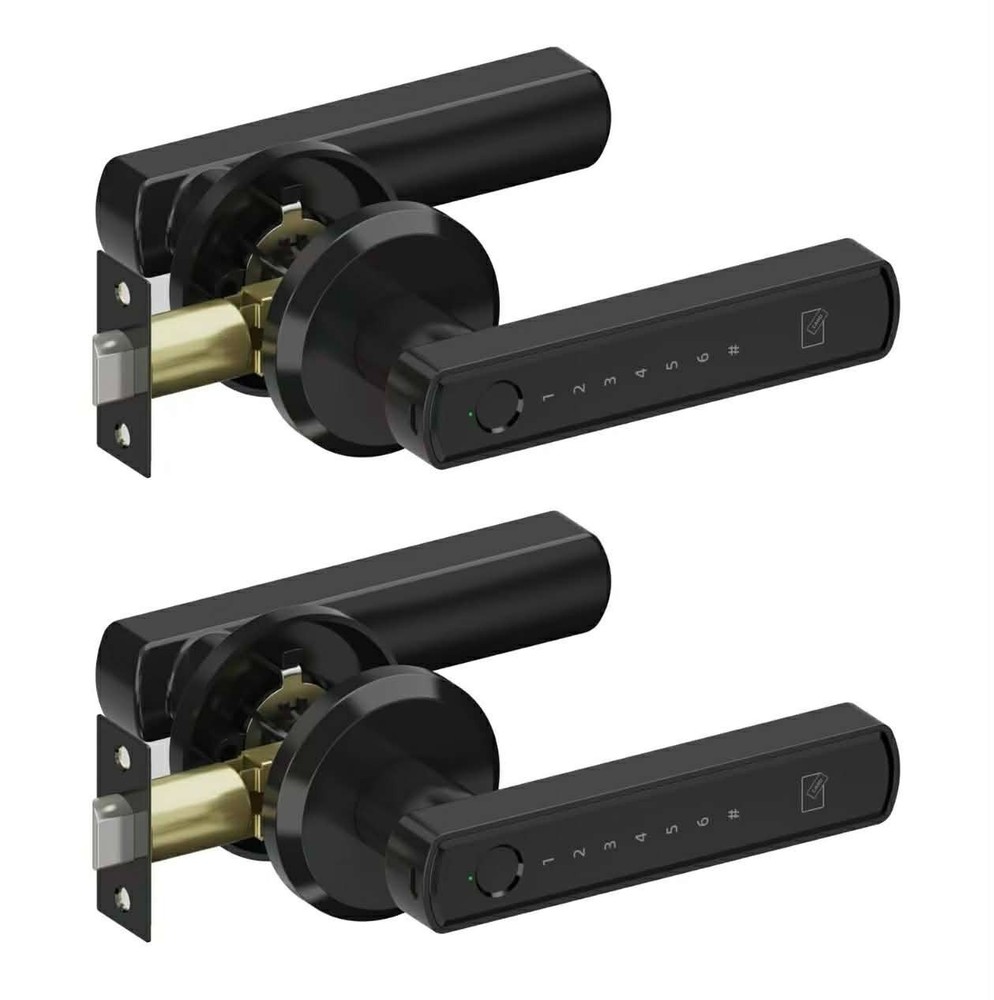 Smart Fingerprint Door Lock Keyless Entry App Control Touchscreen Dead