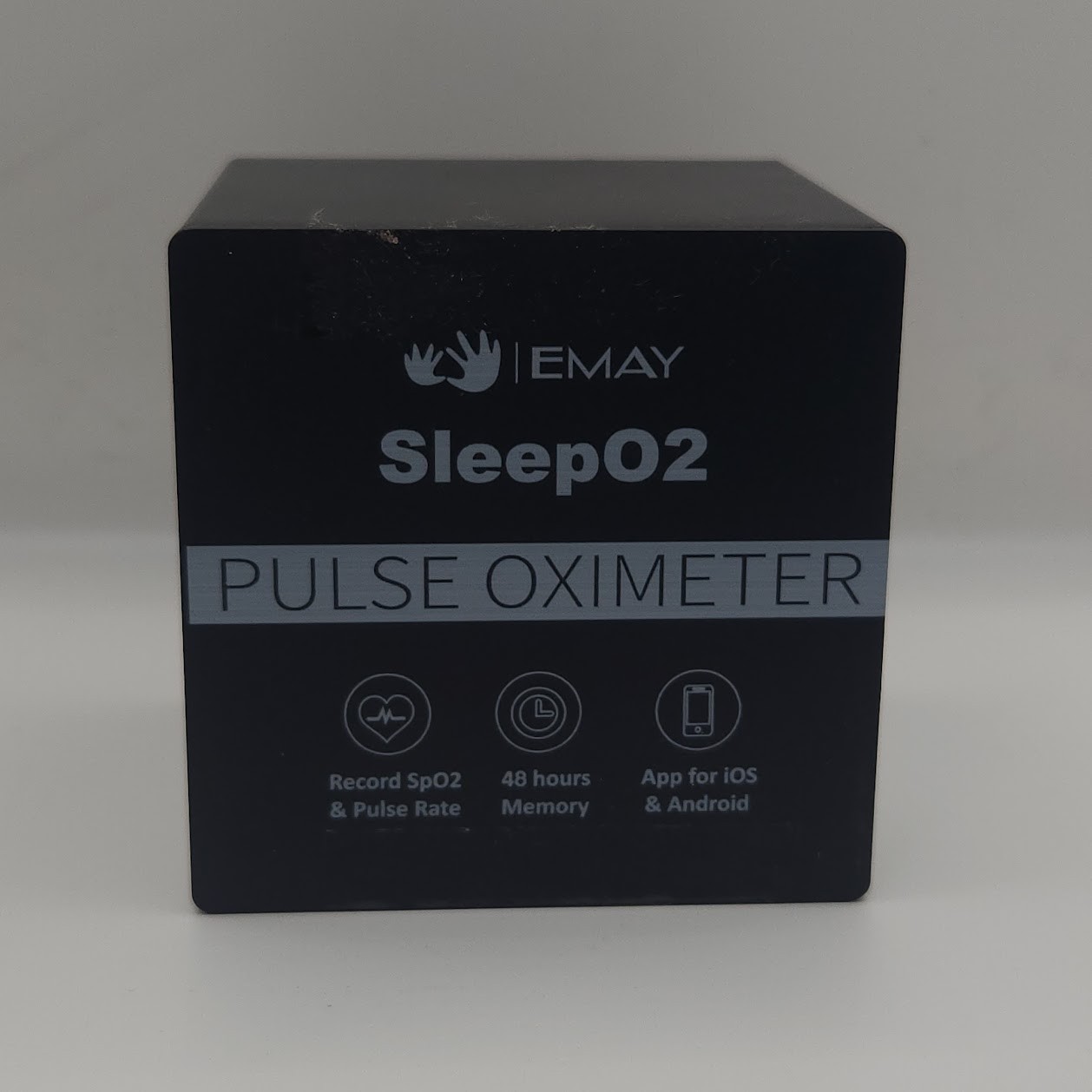 EMAY SleepO2 Wrist Recording Pulse Oximeter Continuous Oxygen Monitor