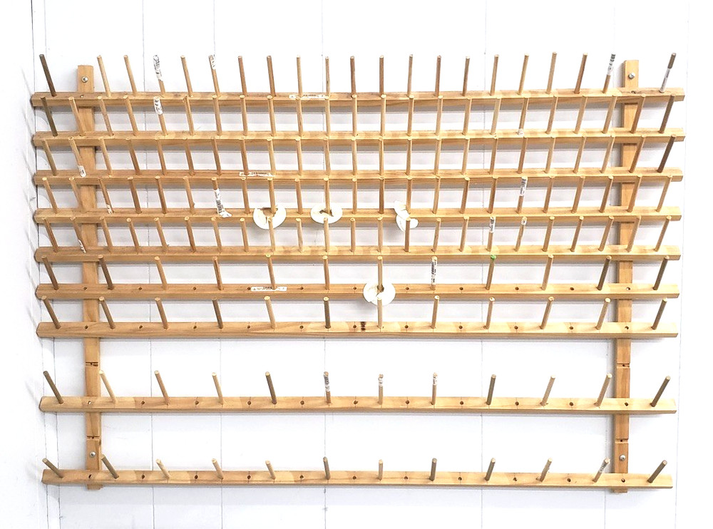 THREAD SPOOL RACK ORGANIZER Holds 150 Spools