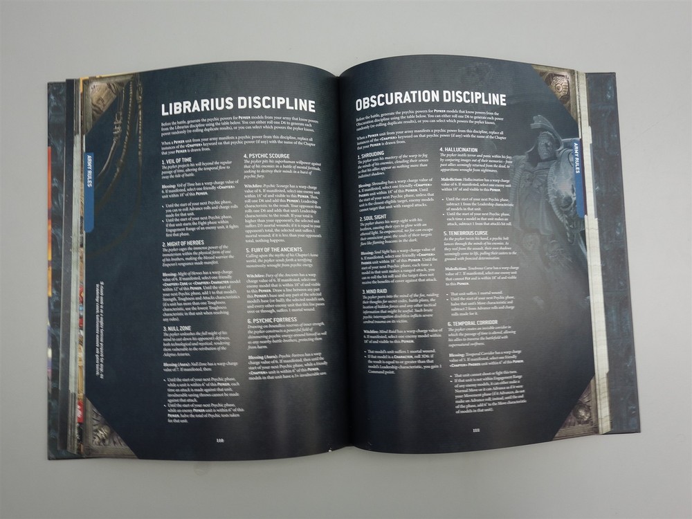 Warhammer 40k Codex Army Book - Space Marines (oop 9th Edition Hardback )