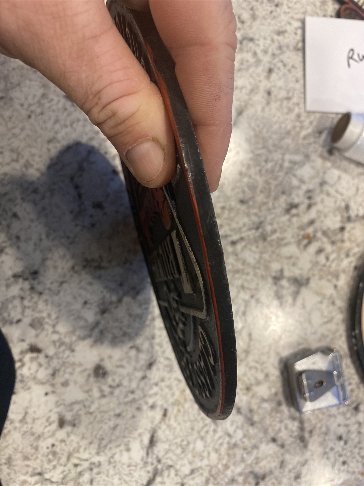 Triumph Bonneville Motorcycle Sign Cast Iron Plaque Fatboy Rider UK Home Decor