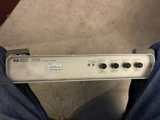 HP 83201A, TDMA/CDPD Cellular Adapter