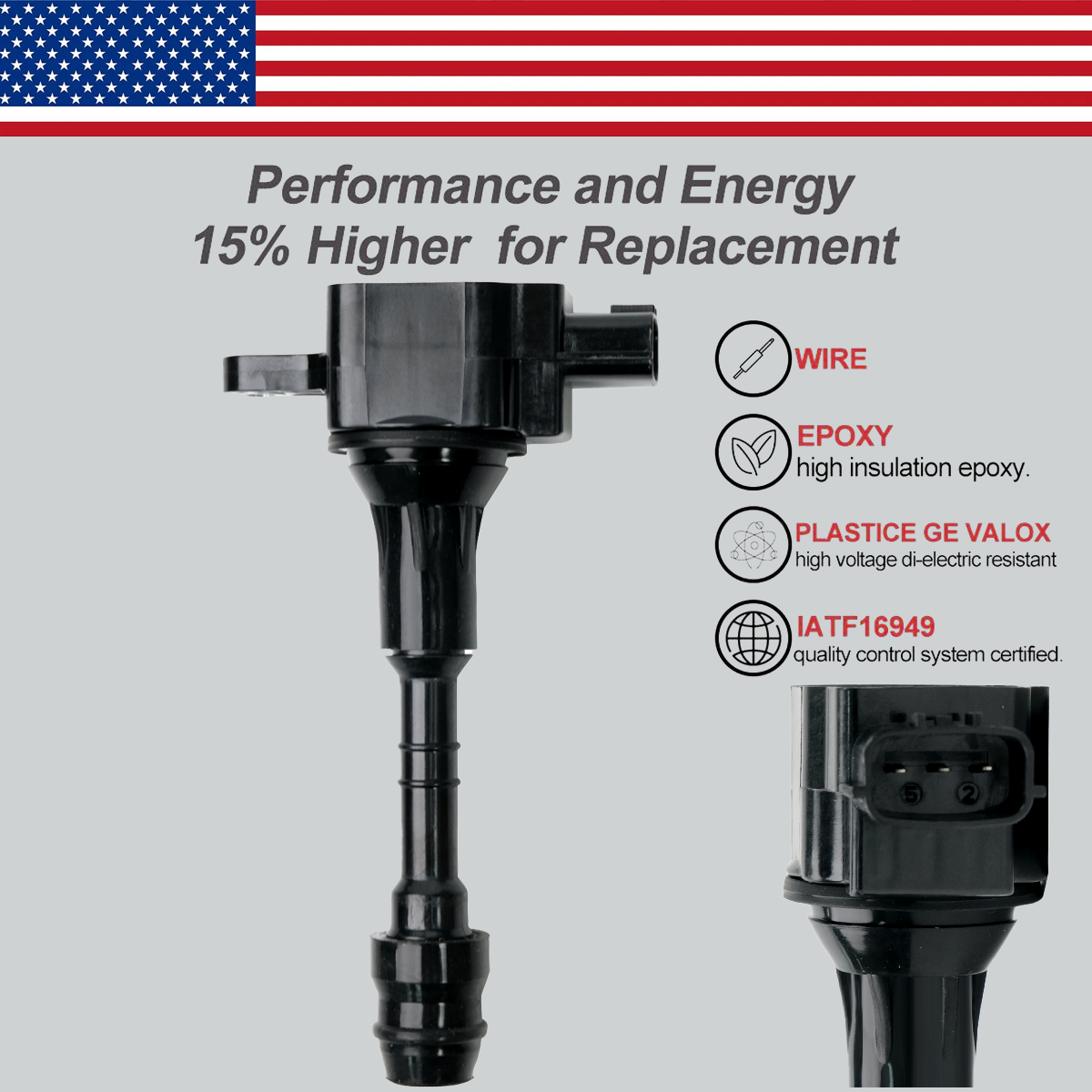 8X OEM Ignition Coil & 8X Iridium Spark Plugs for Nissan Armada TITAN 5.6L UF510