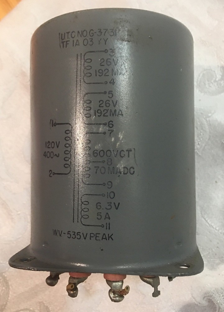 UTC G-3731 TRANSFORMER