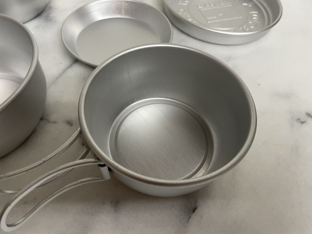 Ever New Camping Bowls Aluminum 5 pc set