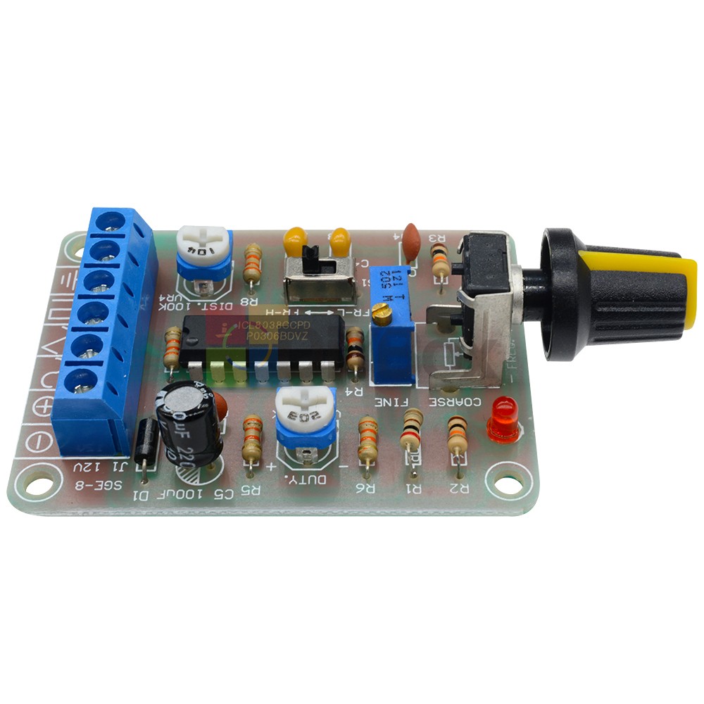 ICL8038 Monolithic Function Signal Generator Module Sine Square Triangle Welded