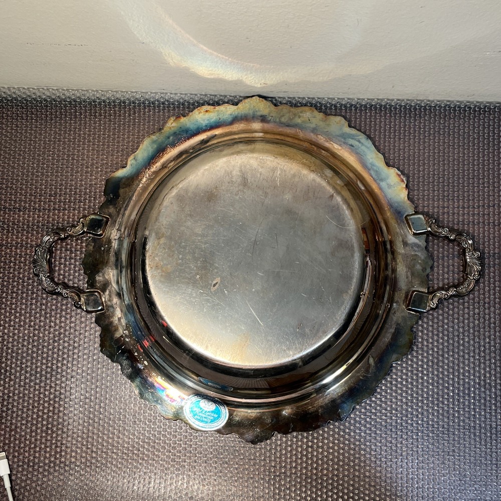 Baroque By Wallace 744 Serving Dish Bowl With Lid