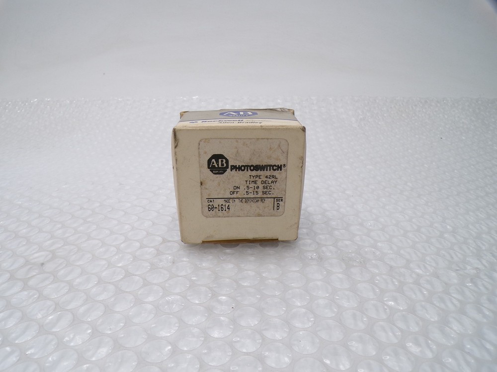 ALLEN BRADLEY 60-1614 SER.B TIME DELAY NSMP