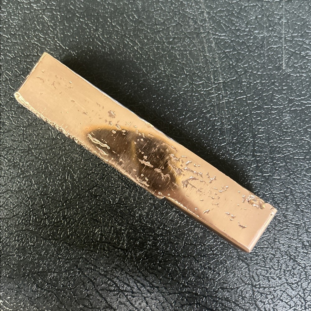 1LB Copper Bar Hand Poured