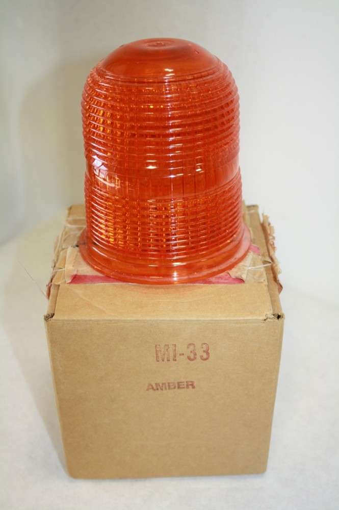 MI-33 AMBER LENSE
