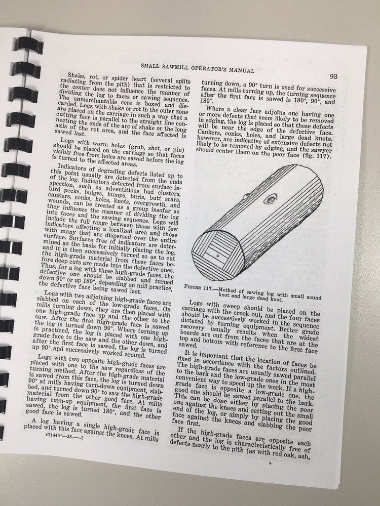 Two How-To Run Circular Sawmill Operators Manuals Troubleshooting Setup Plans