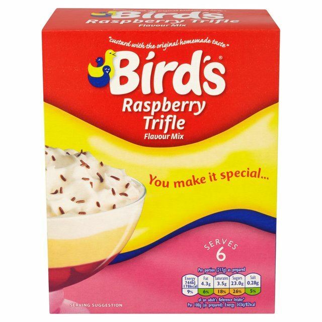 Bird's Raspberry Trifle Mix - 141g (0.31lbs)