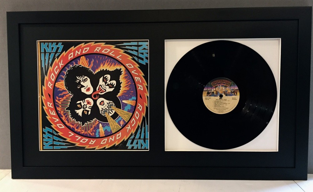 Vinyl Record Frame Display Jacket & 12” LP X