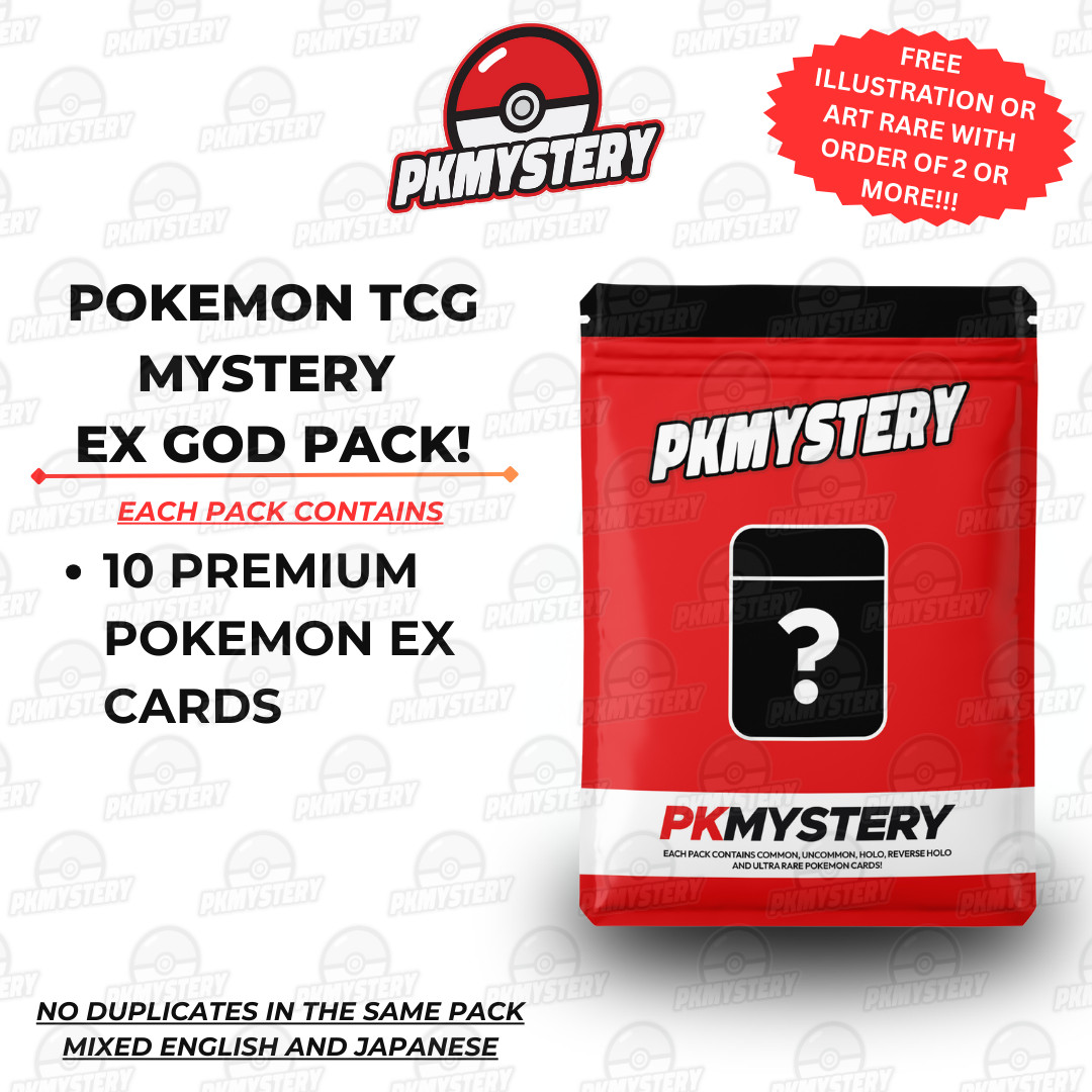Pokemon Mystery GOD Pack Series! 10-CARD HIT-ONLY VARIATIONS (Choose Your Style)