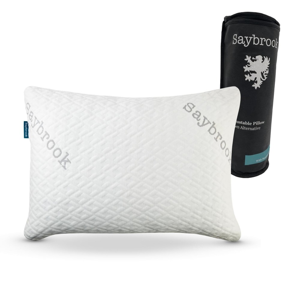 Saybrook Adjustable Down Alternative Pillow - Standard/Queen