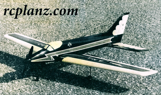 R/C AIRPLANE PLANS & PATTERNS: Troublemaker 57" Wingspan - RC Pattern Plane