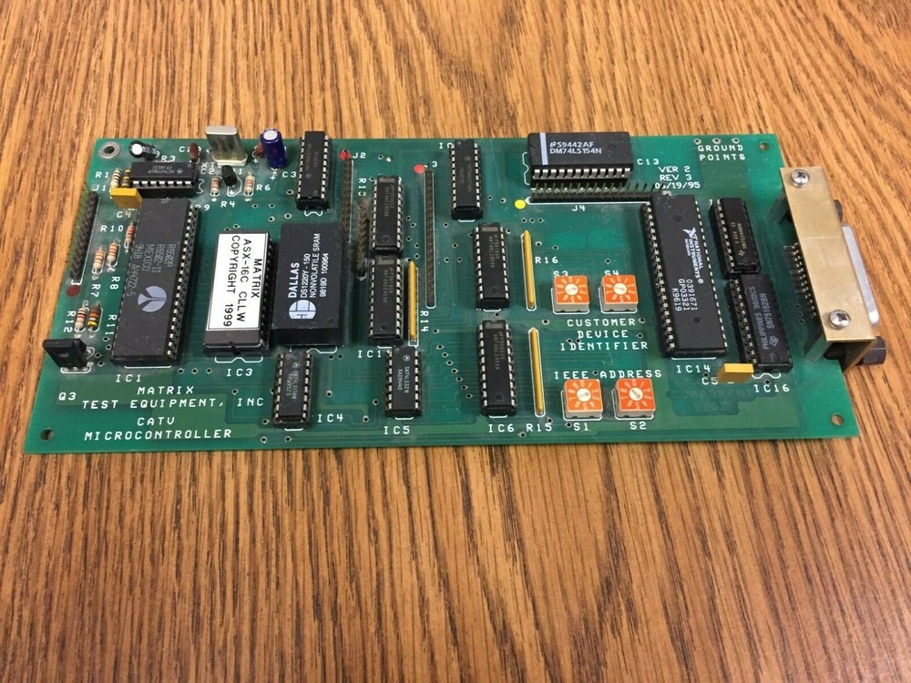Matrix Test Equipment ASX-16C, CATV Microcontroller