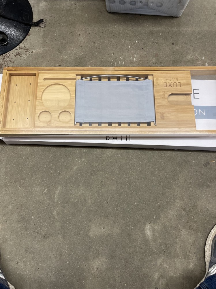 Bamboo Bath Bridge By Luxe Bath