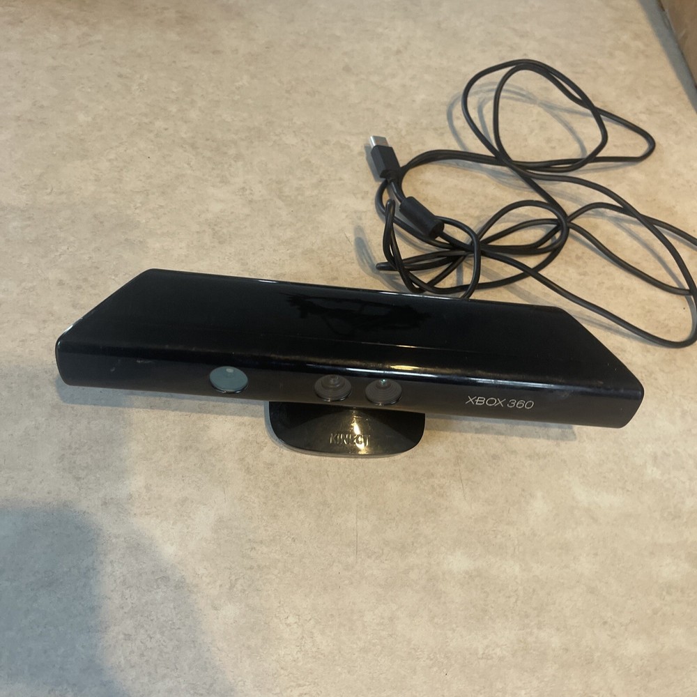Microsoft Xbox 360 Kinect Connect Black Sensor Bar Model # 1414 Untested