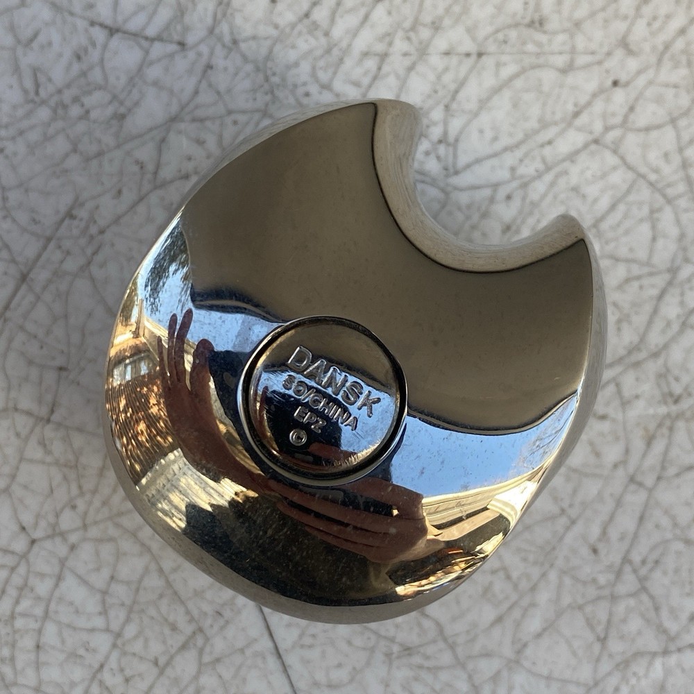 Dansk Otero Paperweight Silver plated