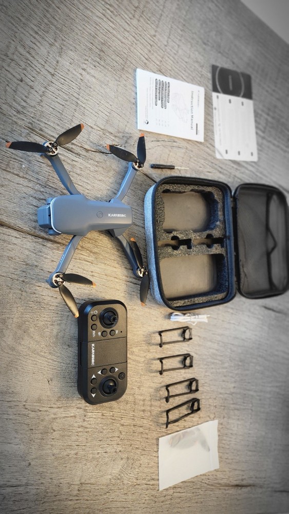 KARUSRRC Quadcopter Drone With Camera & Carry Case, Electric, Hobby Grade