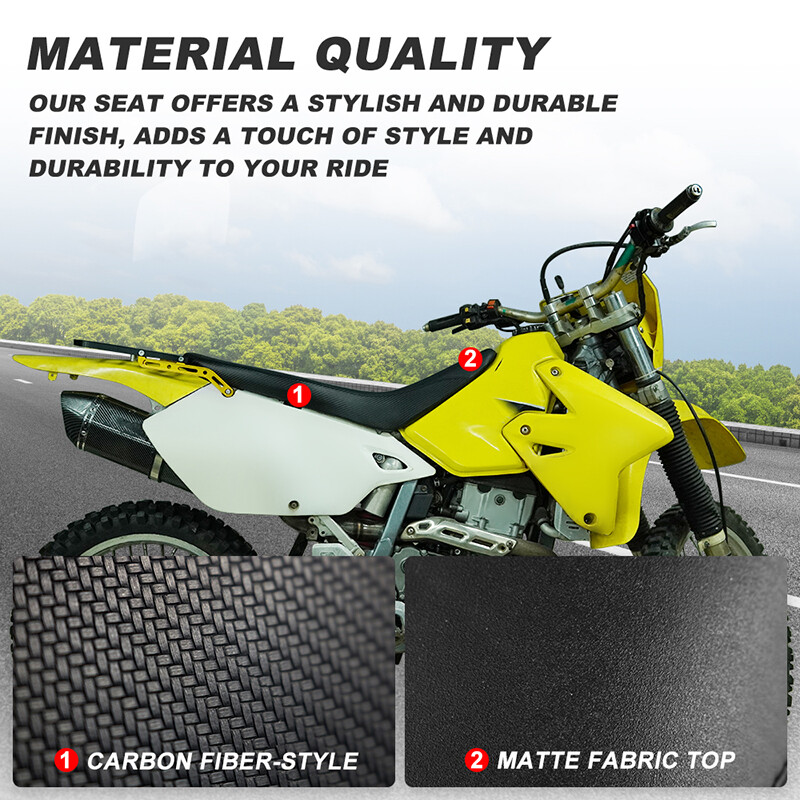 Fit For Suzuki DRZ400/DRZ400E/DRZ400S/DRZ400SM 2000-2024 Seat Cover Lower Seat