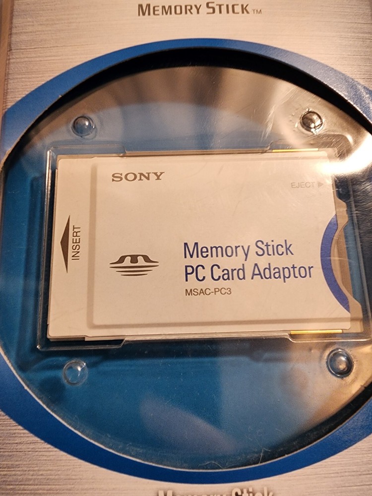 New Sony MSAC-PC3 PC card Adapter