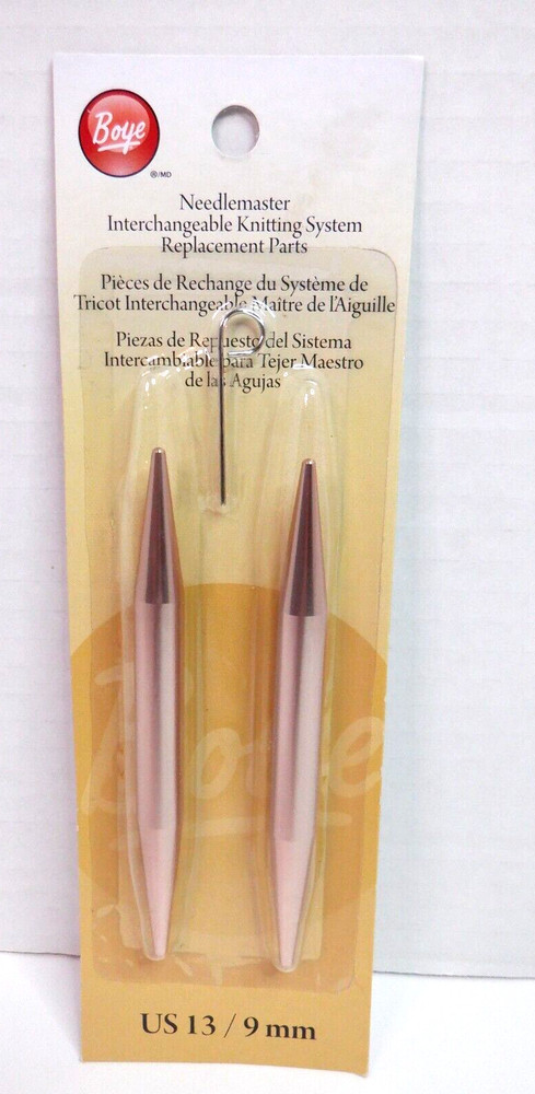 Boye Needlemaster  Interchangeable Knitting System Replacement Parts US 13 / 9mm