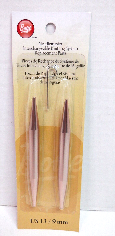 Boye Needlemaster Interchangeable Knitting System Replacement Parts US 13 / 9mm