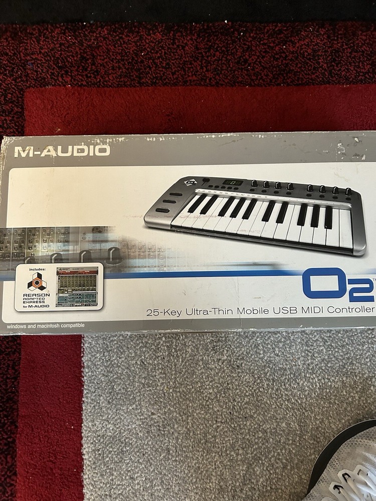 M-Audio Keyboard With Midi’s