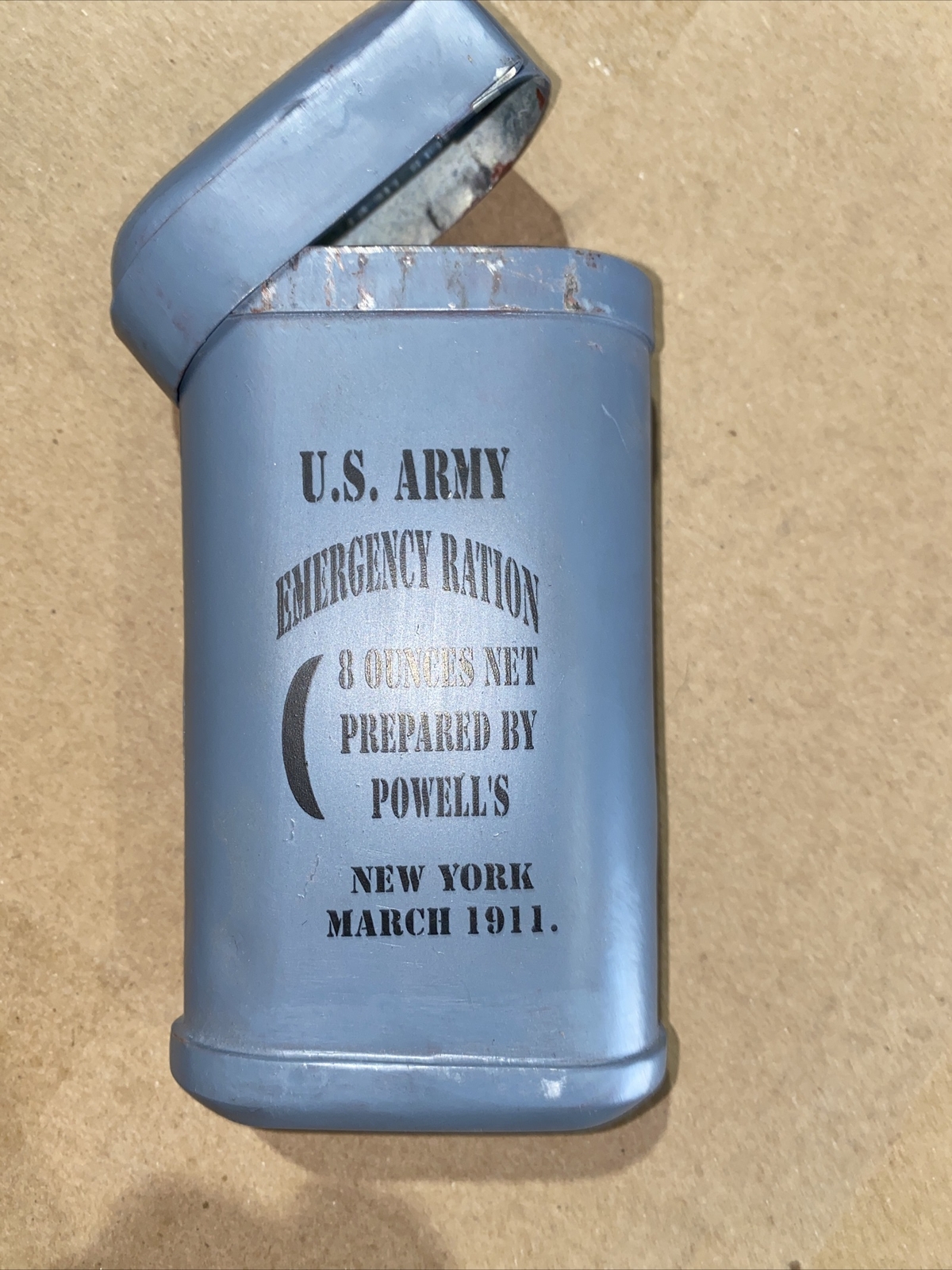 US Army Emergency Ration Can