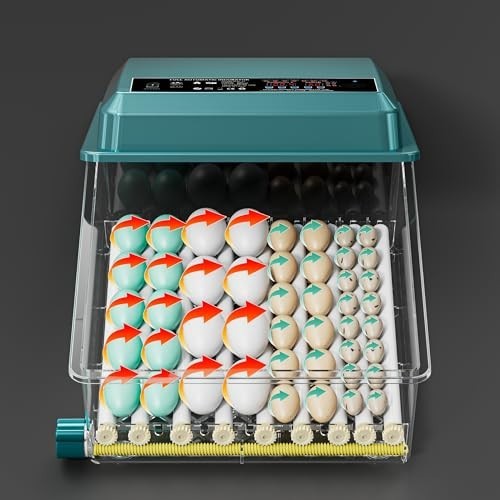 36 Quail Incubators for Hatching Eggs, Quail Egg Incubator with Automatic Egg Tu