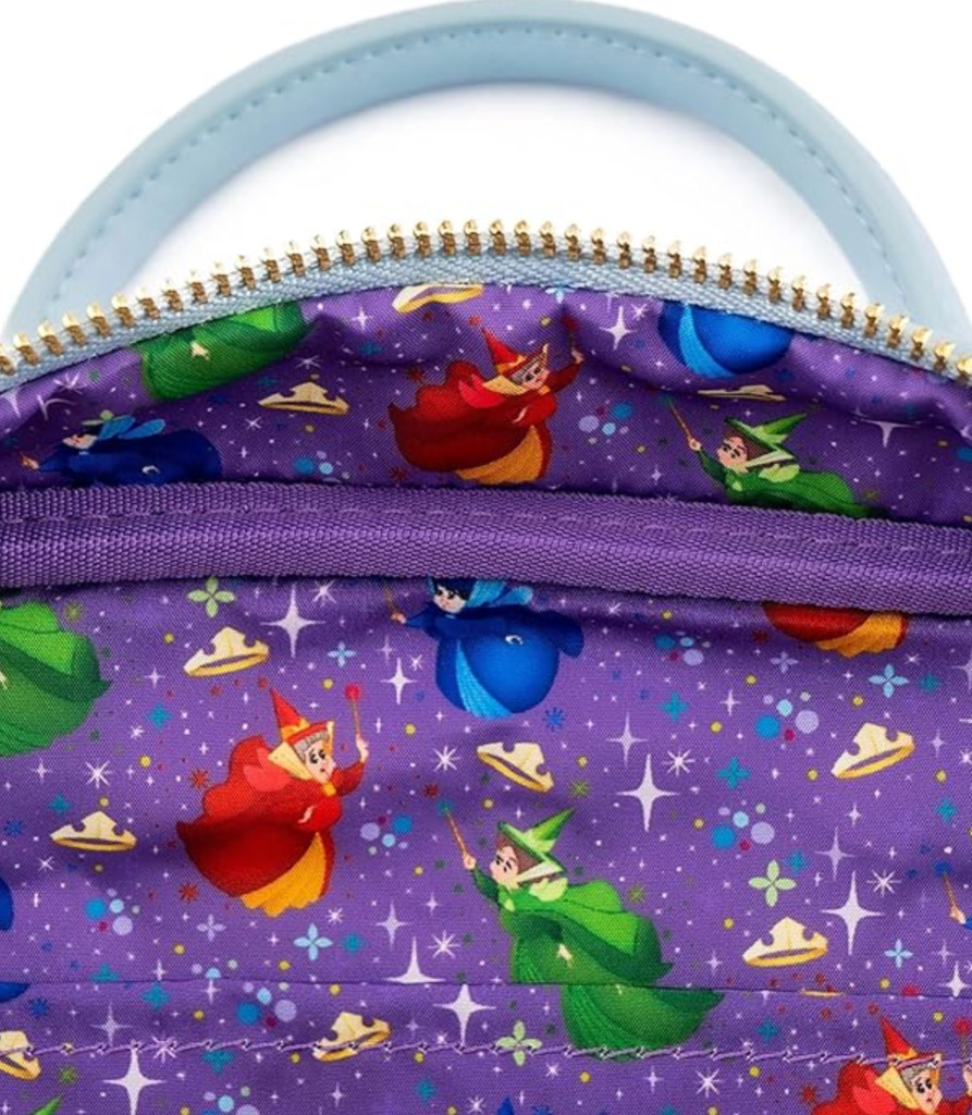 Loungefly Disney Sleeping Beauty Castle Crossbody Bag Purse - New With Tags NWT