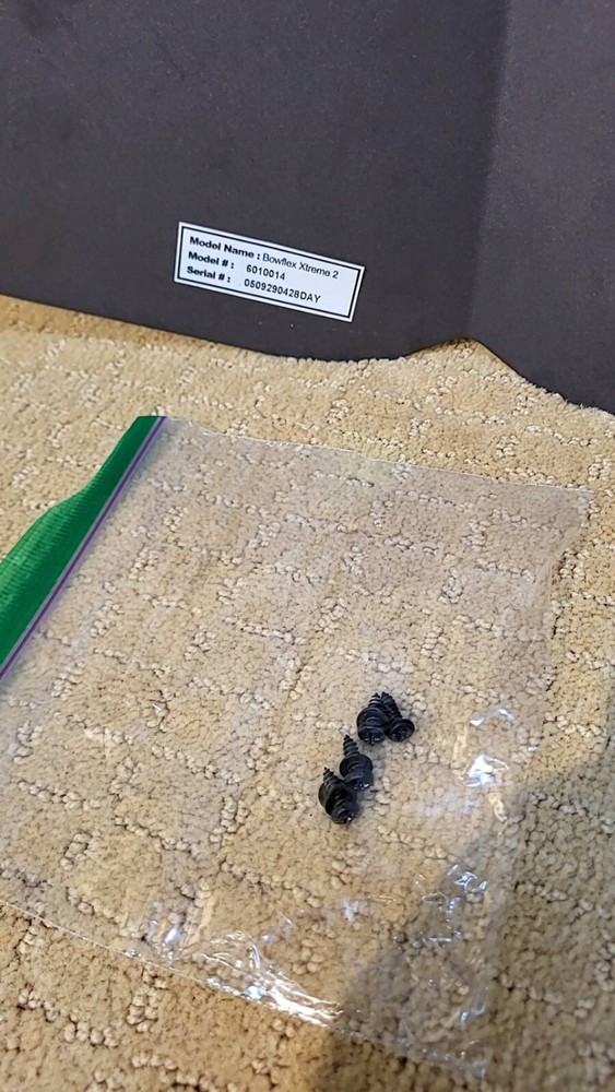 Bowflex Xtreme 2 Cable Shroud Face Plate with Hardware