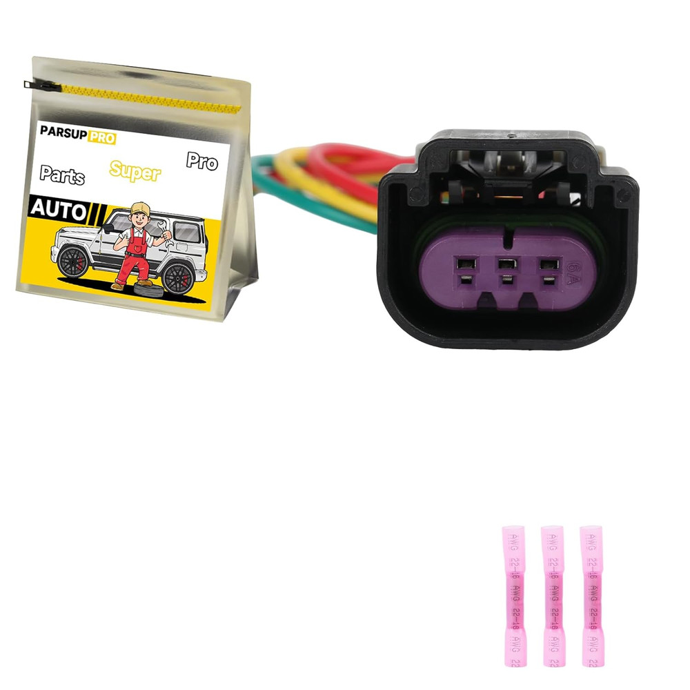 1Pcs 3-Way/Pin Plastic Flex Fuel Composition Ethanol Connector Sensor Socket Rep