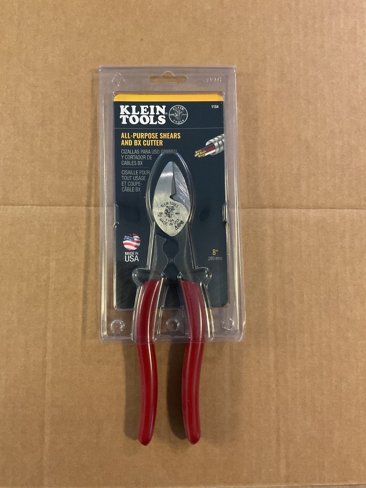 klein 1104 All Purpose Shears/BX Cutters