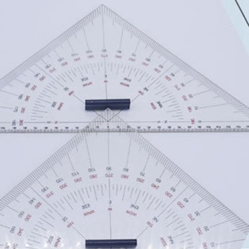 Chart Drawing Triangle Ruler for Ship Drawing 300mm -Scale Triangle Ruler9750