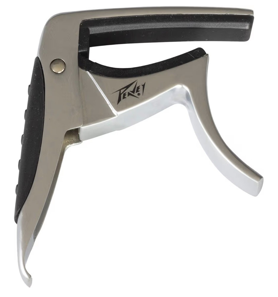 Peavey 6 string CAPO w/ Anodized silver Finish NEW for six stringed guitar