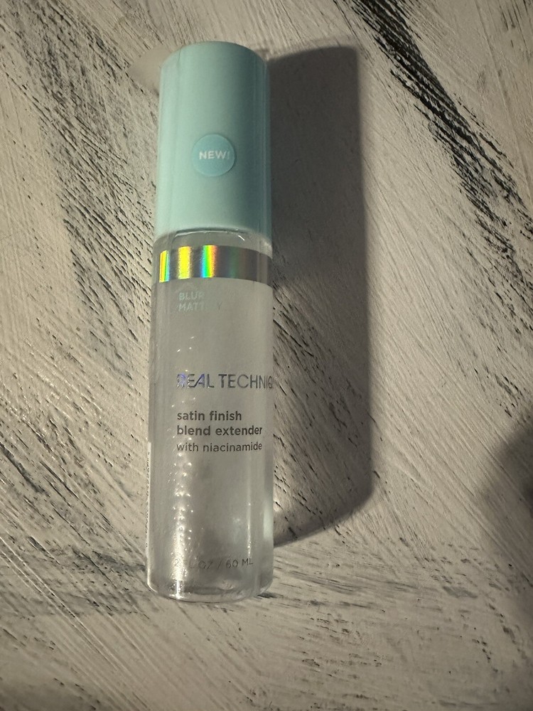 Real techniques satin finish blend extender 2 fl oz new