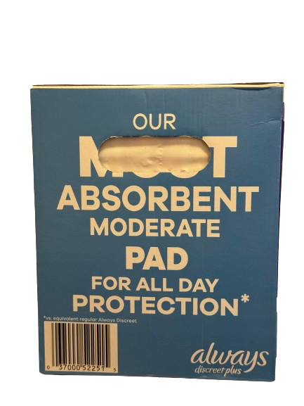 Always discreet plus 153 count