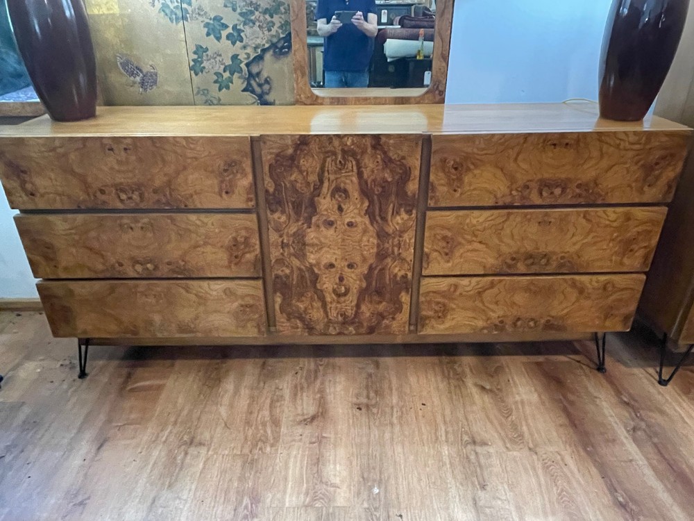 Milo Baughman Mid Century Bedroom set