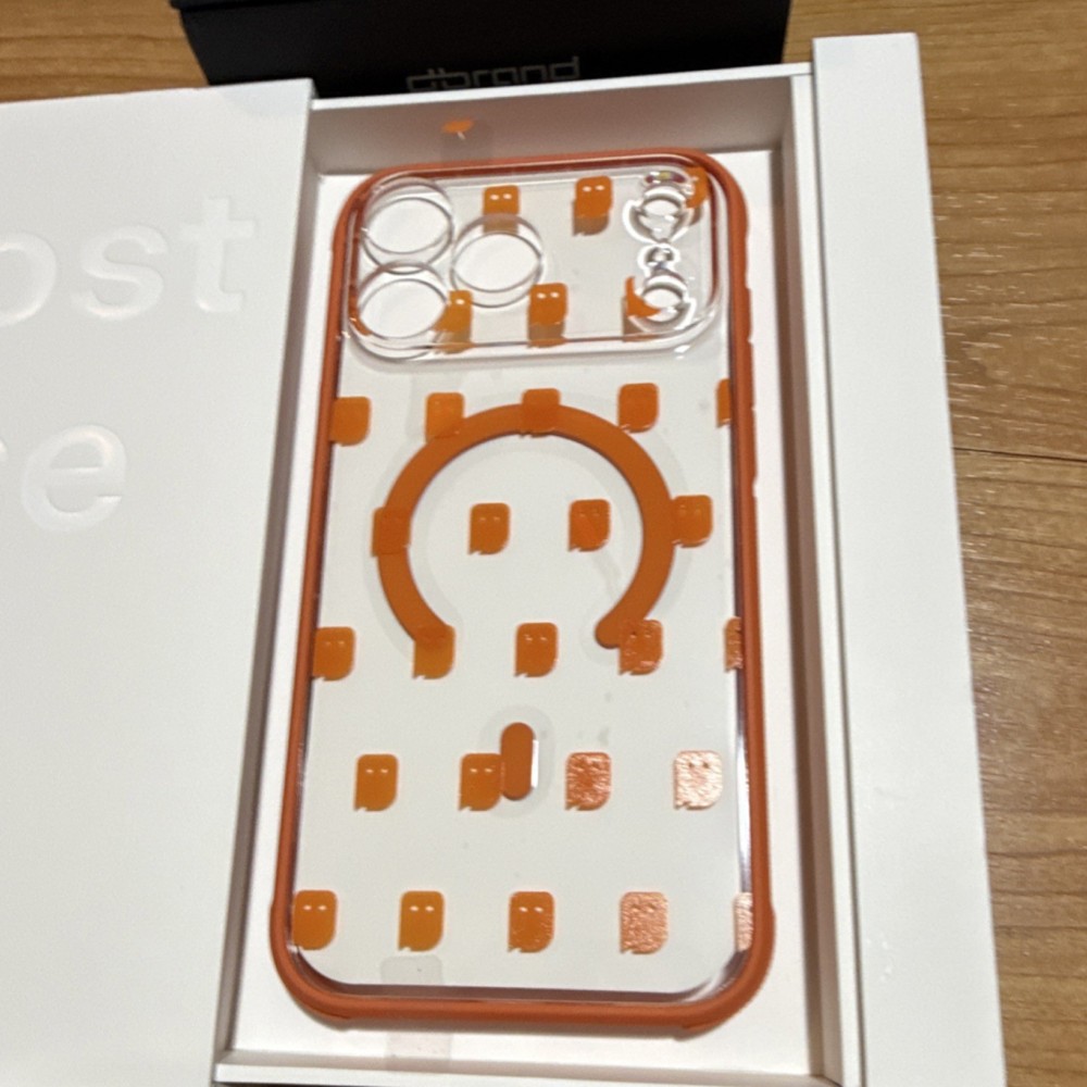 dbrand Prism 2.0 Screen Protector & Ghost CASE for iPhone 17 Pro Max