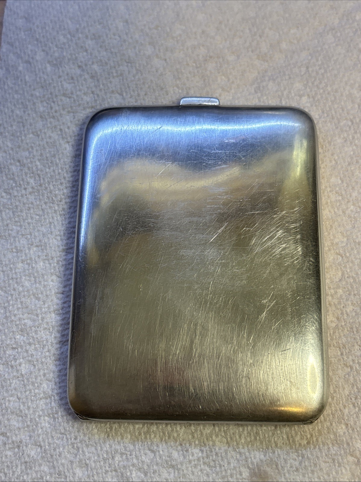 Vintage Elgin Cigarette Case Sterling Silver Not Engraved Springs Are Good USA.