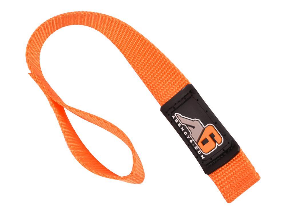 Agency 6 Heavy Duty Hook / Winch Pull Strap - 1" Wide 7 colors to choose from!